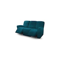 Juego de 8 piezas de fundas para sofá reclinable